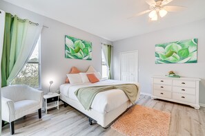 4 Schlafzimmer, Schreibtisch, BĂŒgeleisen/BĂŒgelbrett, Reisekinderbett