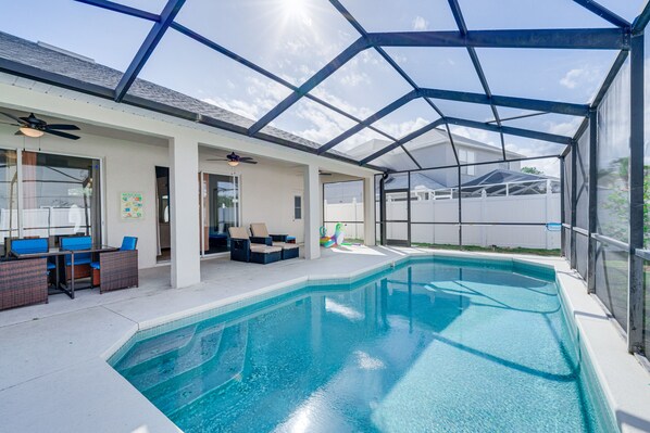 Beheizter Pool