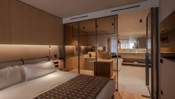 Ropa de cama hipoalergénica y artículos del minibar gratis