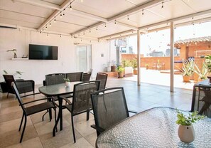 Outdoor dining - Acogedor Apartment en la Roma 3beth&2bath (Ciudad de México)