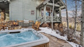 Idromassaggio all'aperto