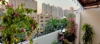 Lovely & Calm Rooftop in Maadi 5 min from the Nile
