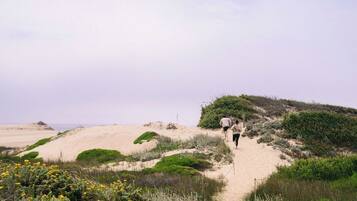 Beach nearby, white sand