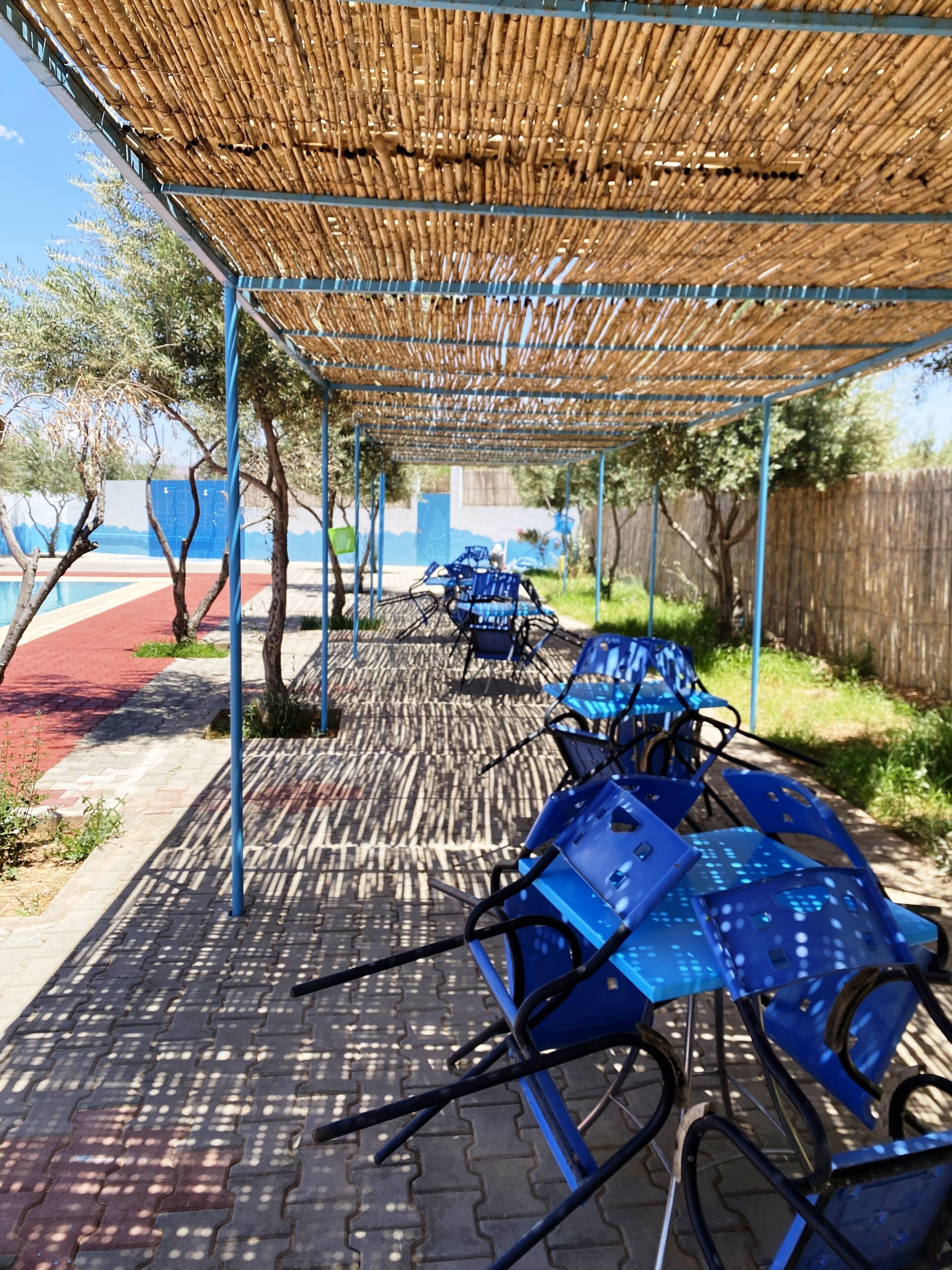 Seasonal outdoor pool