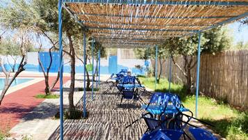 Seasonal outdoor pool