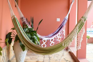Terrace/patio - Pousada Casa Doce Vida (Águas de Lindóia)
