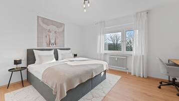 1 chambre, fer et planche Ă repasser, Wi-Fi, draps fournis