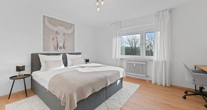 Roomfall Apartment am Kurpark mit TG & Wifi & Balkon