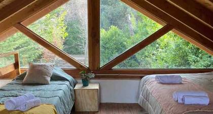 Cabaña parejas, familia o amigos - KM14 - Bosque