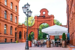 Udendørs spisemuligheder