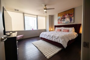 1 bedroom, desk, iron/ironing board, free WiFi