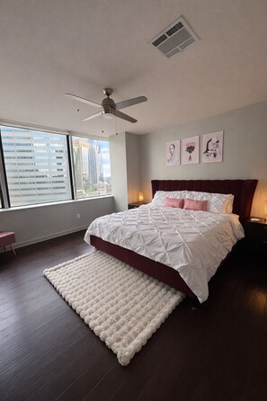 1 間睡房、書桌、熨斗/熨衫板、免費 Wi-Fi