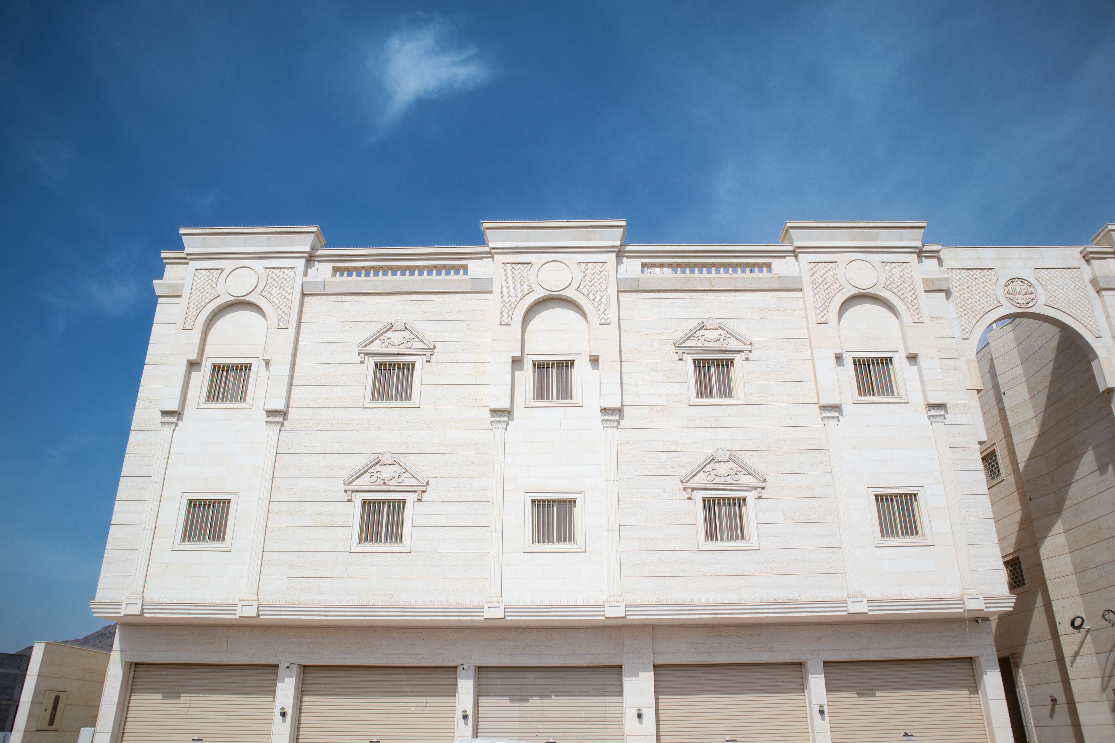 Fassade der Unterkunft