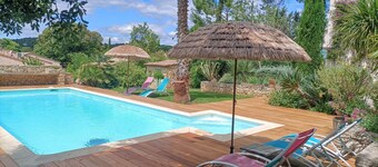 Lodge 2 Personnes Avec Picine Partagée