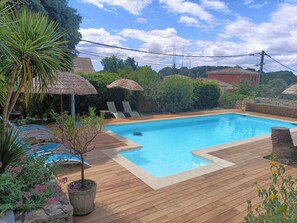 Pool - Lodge 2 Personnes Avec Picine Partagée (Nages-et-Solorgues)
