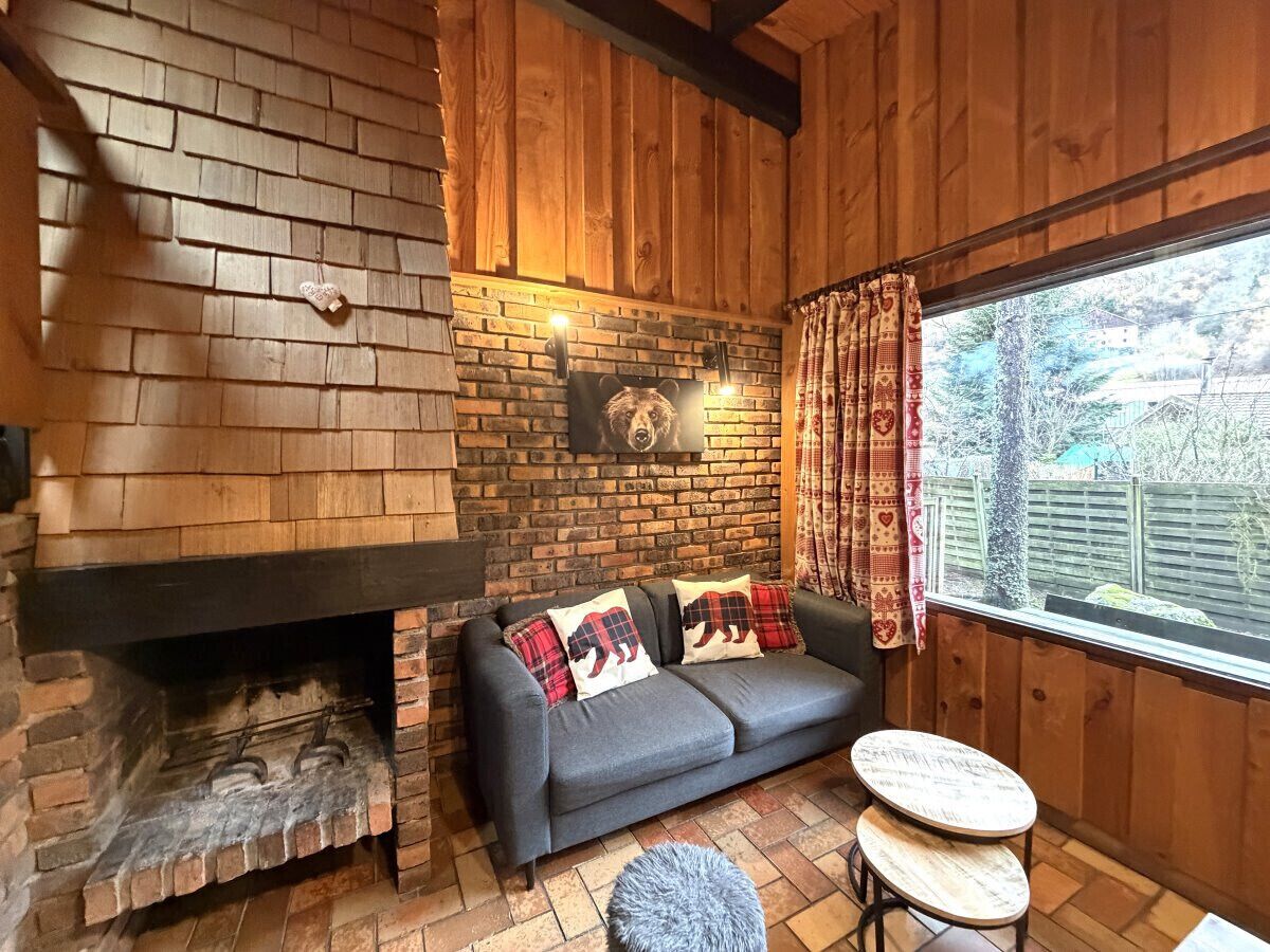 Télévision, cheminée