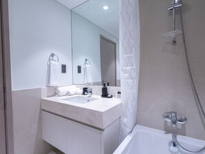 Apartment, 1 Bedroom, Smoking | Bathroom - Mh- Act - Downtown 1bhk-ref4002 (Dubai)