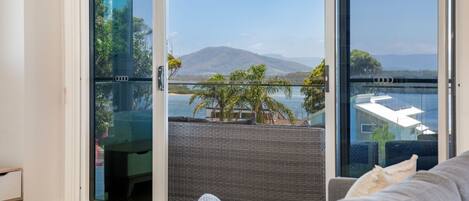 Smart TV, fireplace, video games, foosball