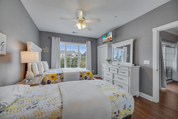 2 bedrooms, desk, iron/ironing board, free WiFi