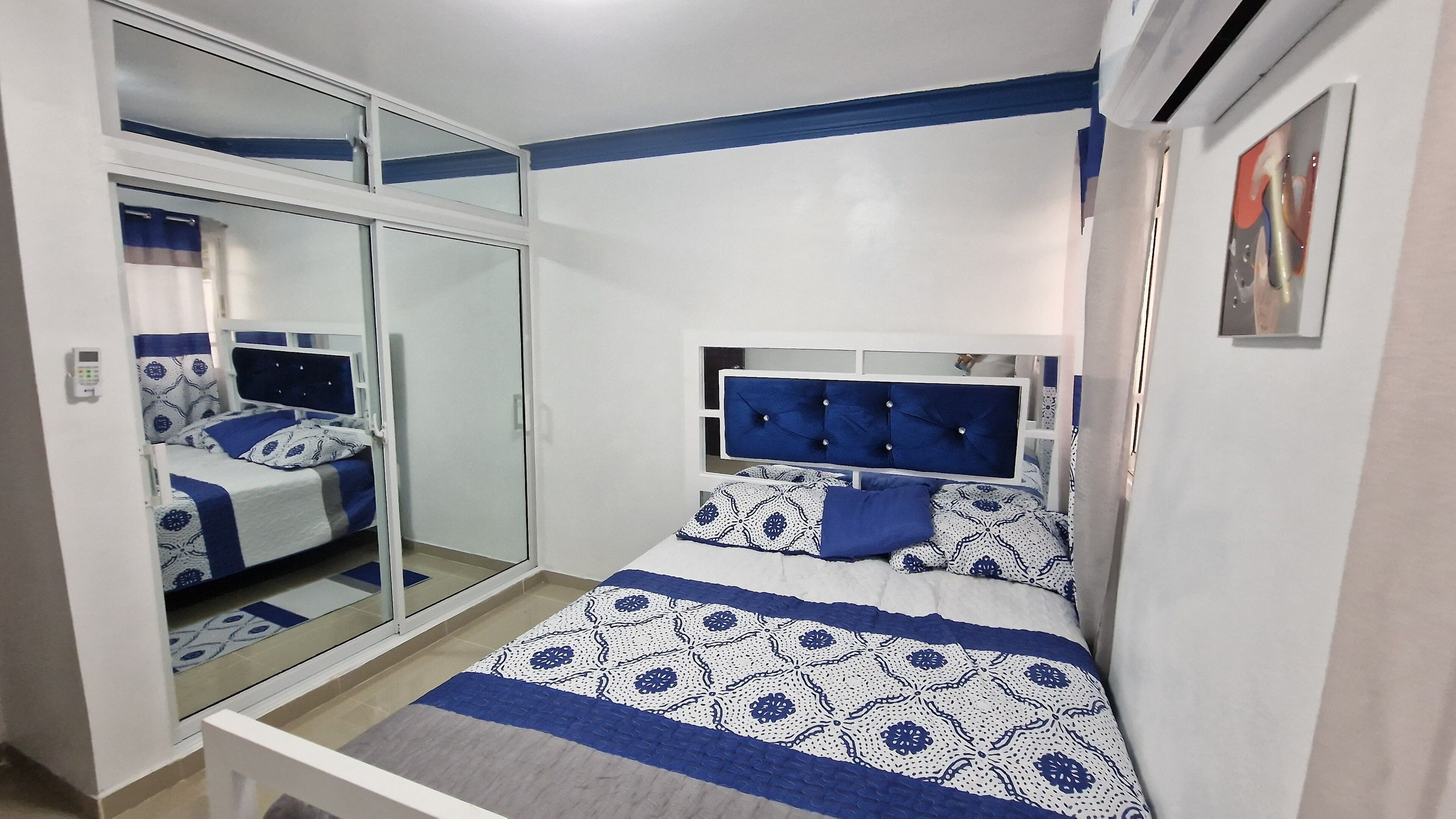 4 bedrooms, iron/ironing board, free WiFi, bed sheets