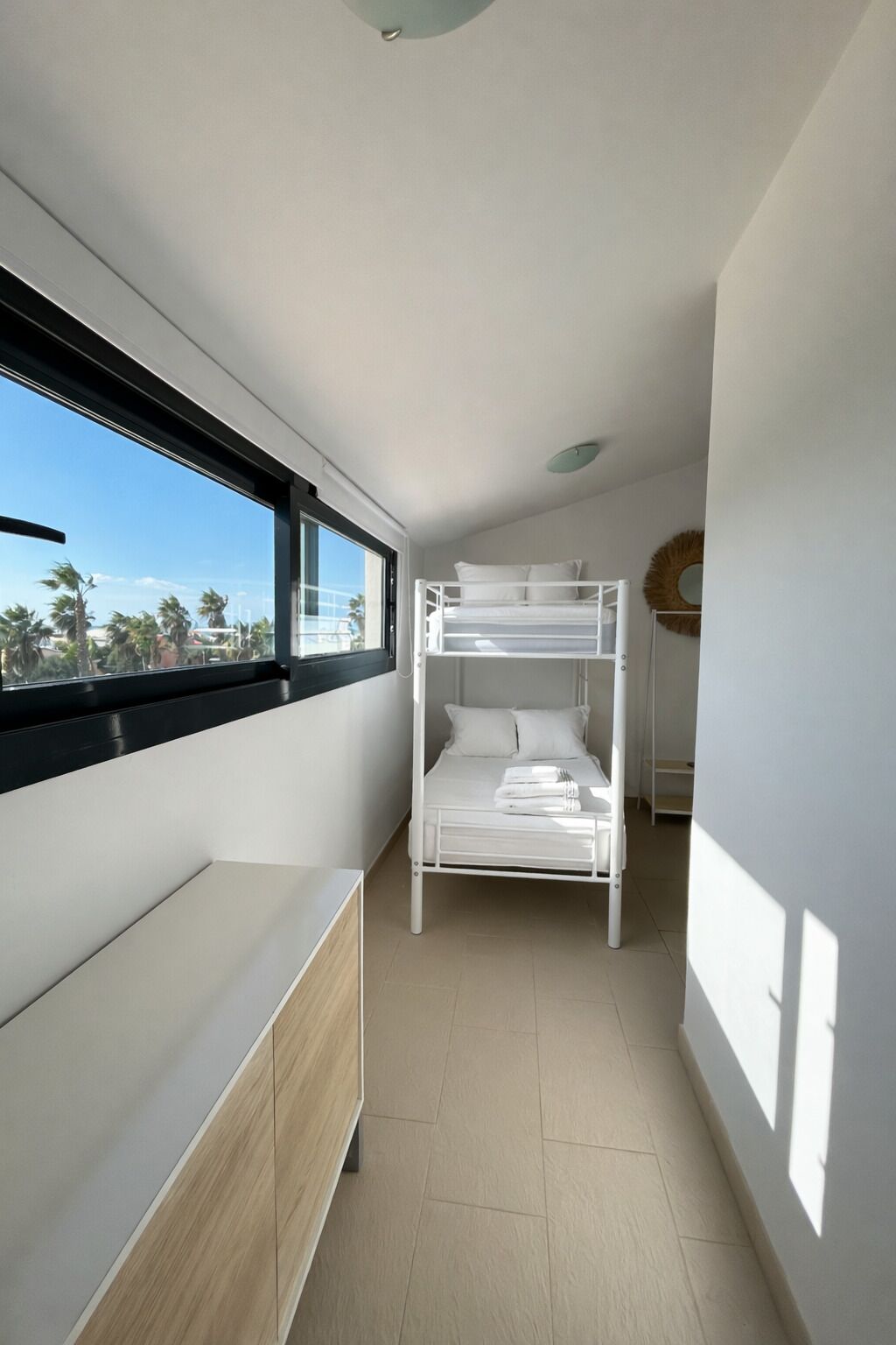 4 bedrooms, iron/ironing board, travel cot, WiFi