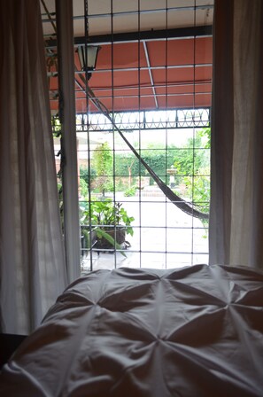 Vista al jardín
