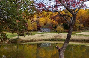 Property grounds - NEW Tranquil Retreat on 42 Acres with Hot Tub, Bordering National Park, WI-FI! (Elkton)