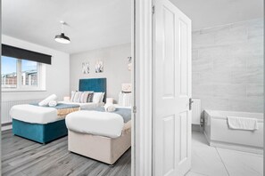 1 bedroom, iron/ironing board, travel crib, free WiFi