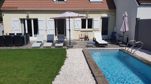 Maison 110m2 / 3-4 chambres / avec piscine. Idéal JO PARIS2024