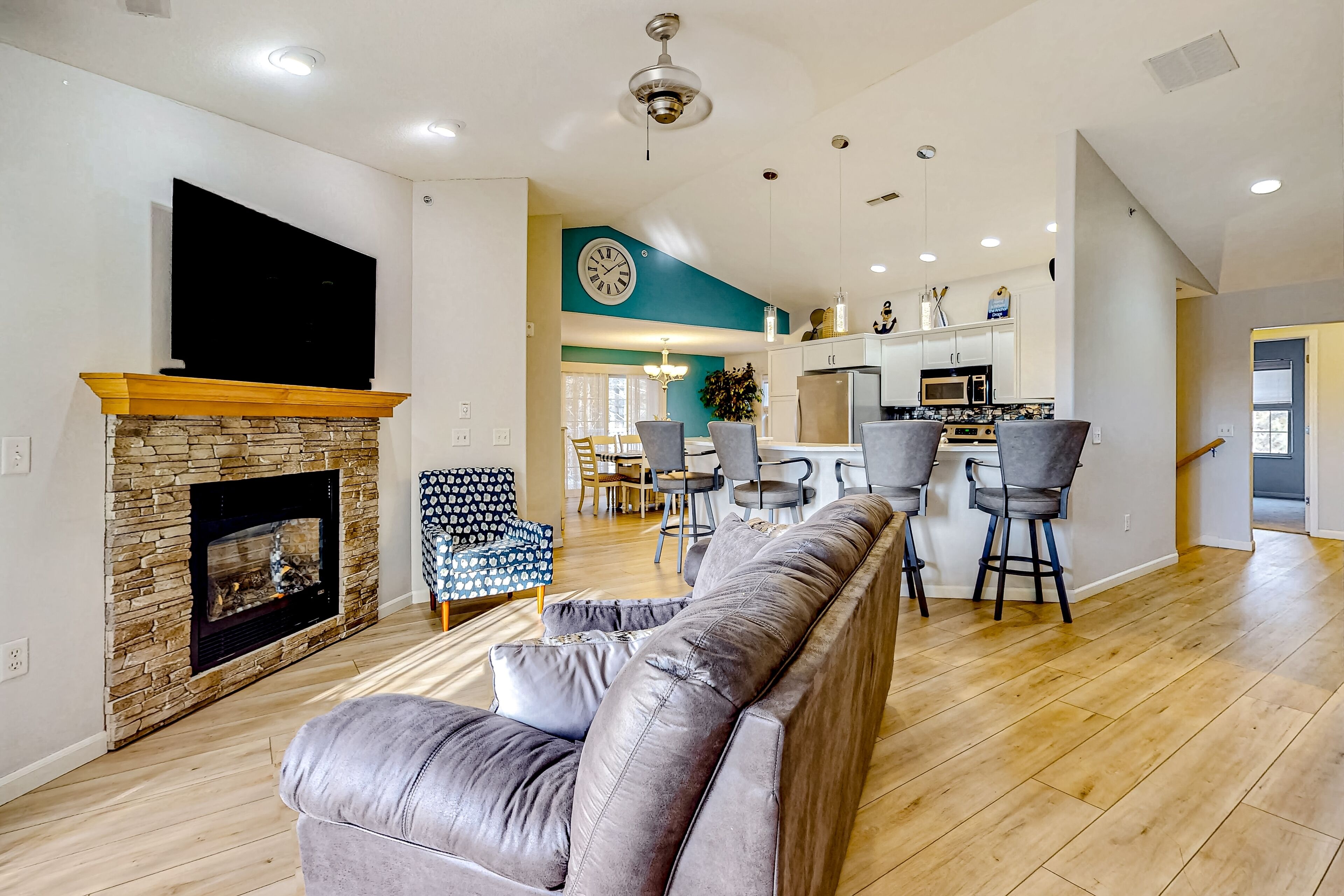 Resort-style relaxation at Delton Grand with luxe amenities & beaches