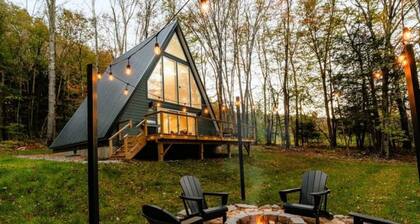 BirchRidge A-Frame:Catskills Retreat-Sauna-Firepit