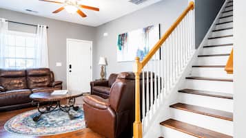 Smart TV, video games, DVD player, books