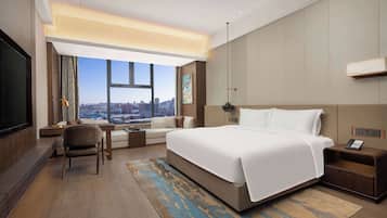 Mørklægningsgardiner, strygejern/strygebræt, gratis Wi-Fi