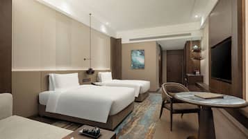 Blackout curtains, iron/ironing board, free WiFi