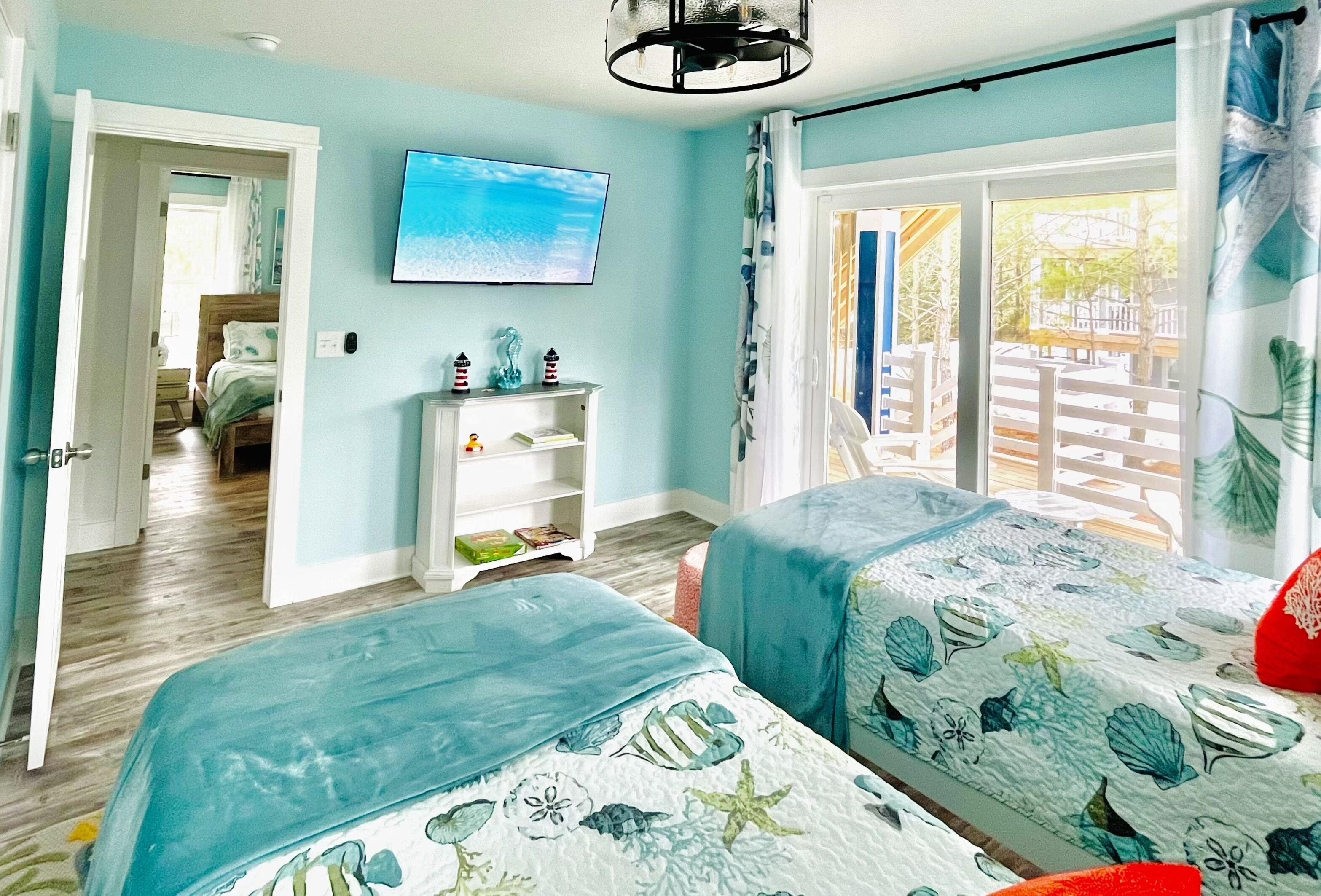 4 soverom, strykejern/-brett, wi-fi (inkludert) og sengetøy