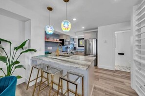 Fridge, microwave, oven, stovetop - Gulf Front Retreat-Private beach-Ocean View Suites (Destin)