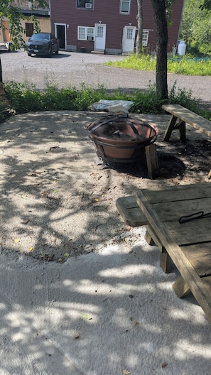 Terrace/patio - #2 - 3 bedroom upper, right on Tug hill C5a trail.11 miles from exit 131 of 81. (Lacona)