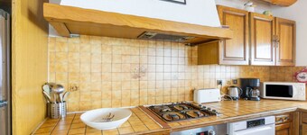 Chalet "Les Moulins" avec balcon, jardin partagé et Wi-Fi