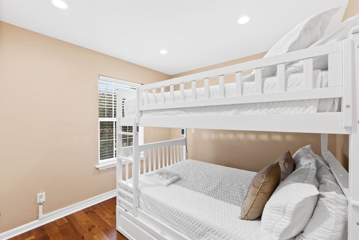 Upstairs Full Size Bunks Bedroom