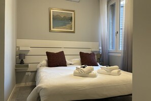 1 soverom, strykejern/-brett, wi-fi (inkludert) og sengetøy