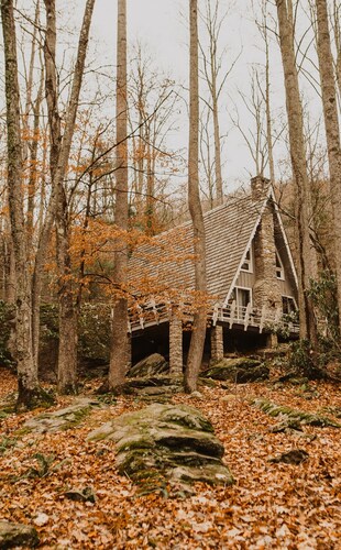 Charmed @CherryHideaway - 1970s Vintage Modern - Mountain A-Frame - Dog Friendly