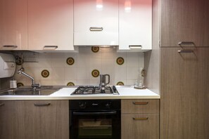 Kühlschrank, Ofen, Herdplatte, Geschirrspüler