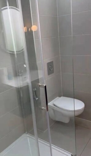 Secadora de cabello, toallas, papel de baño 