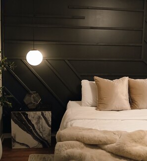 2 soverom, strykejern/-brett, wi-fi (inkludert) og sengetøy