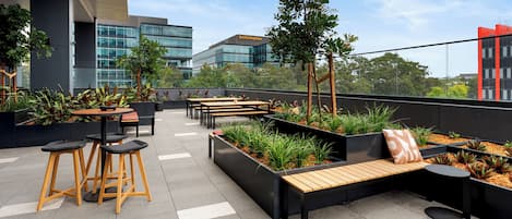 Terraza en la azotea