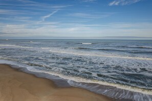 Accommodatie ligt op het strand