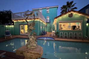 Una piscina climatizada