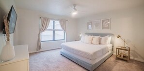 3 bedrooms, iron/ironing board, WiFi, bed sheets