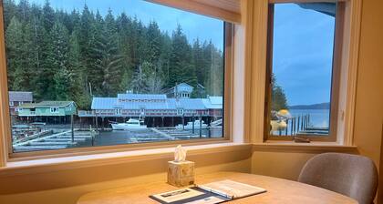 Ocean Front Condo in Awe Inspiring Telegraph Cove, BC