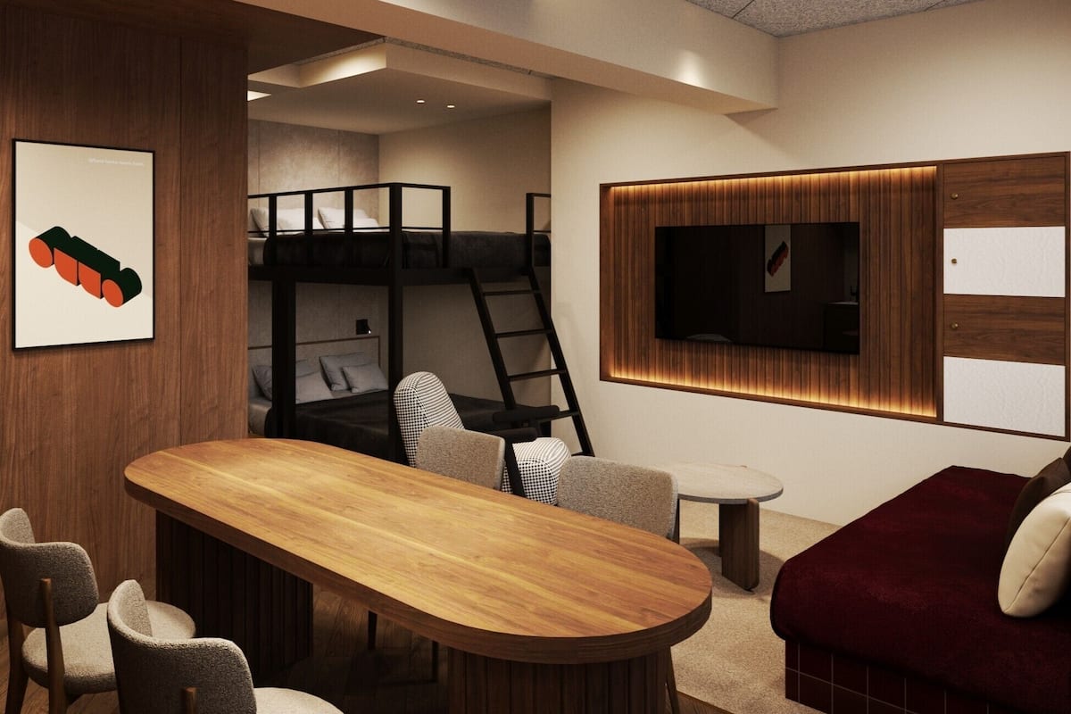 1 habitación, decoración personalizada y muebles diferentes